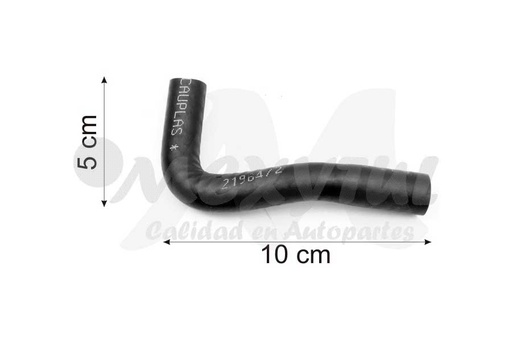 [UMAN3851] MANGUERA VOLKSWAGEN GOLF DE 1993 AL 2000 CIRC. AGUA 1.8L COD. 3851 CH220083/JETTA 0-0 (132745)