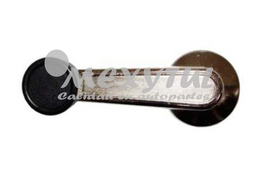 [NIDAT67MAECR] MANIJA ELEV NISSAN DATSUN PU 620 DE 1967 AL 1993 METAL CROM HGO (5755) TW