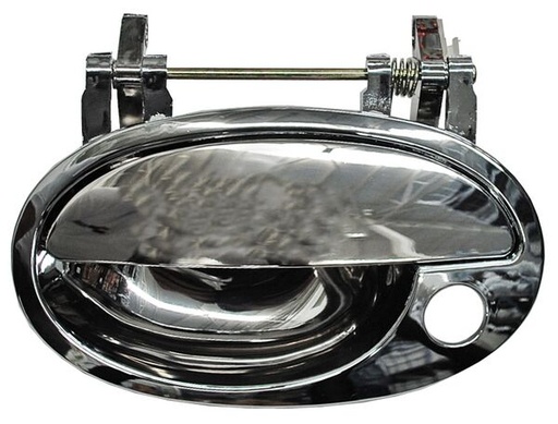 [MEPCCO02DCR] MANIJA EXT CHEVROLET CORSA 02-08/ TORNADO 04-11/ MERIVA 04-08 PLAST CROM C/HOYO P/LLAVE DEL DER TW