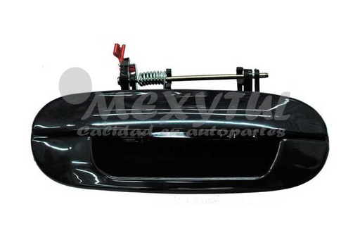 [CHTRA02MEXLSTL] MANIJA EXT CHEVROLET TRAIL BLAZER / ENVOY XL / XUV DE 2002 AL 2012 DOS PERNOS PLAST LISA TRAS IZQ (5845) 