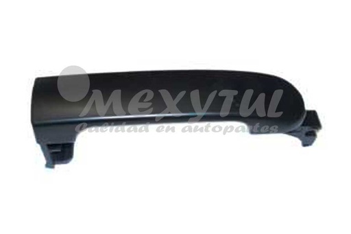 [NITII07MEXLSTL] MANIJA EXT NISSAN TIIDA DE 2007 AL 2018 PLAST LISA TRAS IZQ (6096) TW