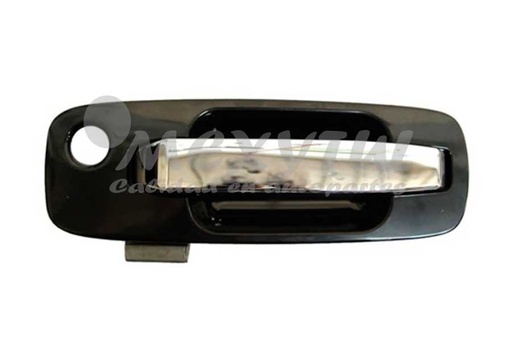 [NIXTR02MEXCRDL] MANIJA EXT NISSAN XTRAIL 02-07 C/HOYO P/LLAVE PLAST NEG/CROM DEL IZQ (6065) TW