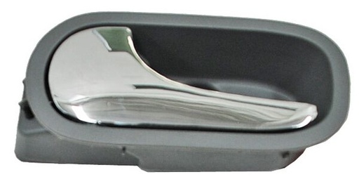 [MICMA08TGL] MANIJA INT CHEVROLET MALIBU 08-12 PLAST GRIS/CROM TRAS IZQ TW