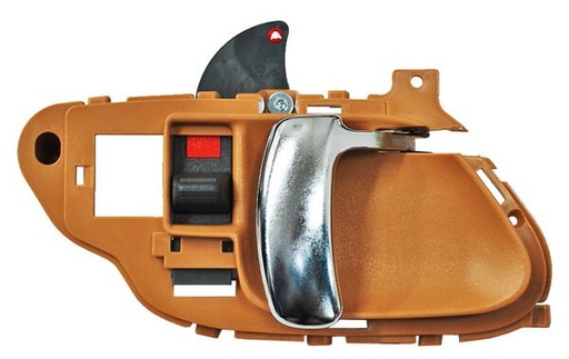 [MICPU95BCR] MANIJA INT CHEVROLET PU/ SUBURBAN/ BLAZER/ YUKON/ TAHOE/ ESCALADE 95-98 PLAST BEIGE/CROM DER TW