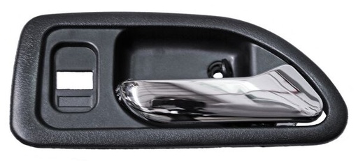 [HOAC94MAINNER] MANIJA INT HONDA ACCORD 94-97 PLAST NEG/CROM C/HOYO ELEV CRIST DEL DER