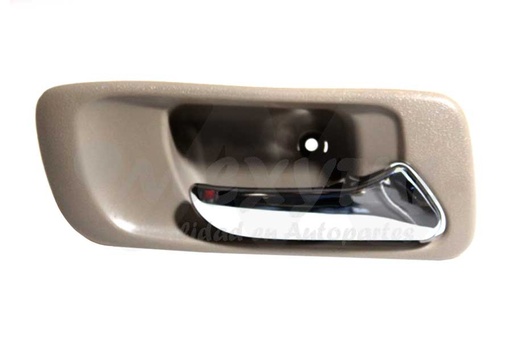 [HOACC98MAICRDR] MANIJA INT HONDA ACCORD DE 1998 AL 2002 PLAST CROM/BEIGE DEL DER (12612) TW *R