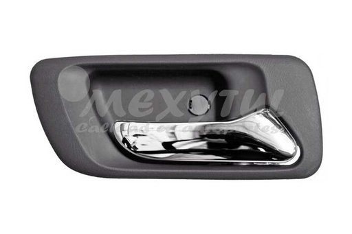 [HOACC98MAIGRTL] MANIJA INT HONDA ACCORD DE 1998 AL 2002 PLAST GRIS/CROM TRAS IZQ (12619) TW