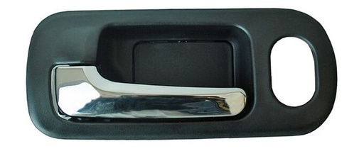 [HOCIVMAINGCRDL] MANIJA INT HONDA CIVIC DE 2001 AL 2005 NEG/CROM C/HOYO P/SEGURO DEL IZQ TW