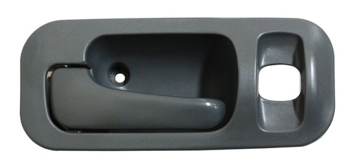 [HOCI92MAINCHECRTRL] MANIJA INT HONDA CIVIC 92-95 PLAST GRIS C/HOYO ELEV CRIST PLAST TRAS IZQ 