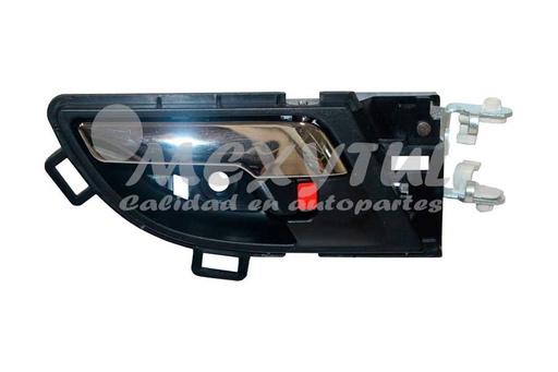 [HOCRV07MAICRDL] MANIJA INT HONDA CRV DE 2007 AL 2013 PLAST NEG/CROM DEL/TRAS IZQ (13156) *R