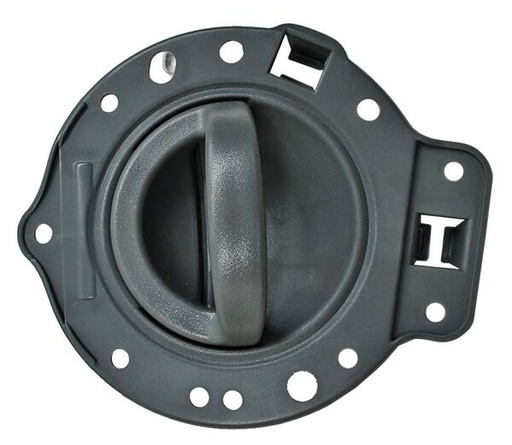 [MIJCM06TGR] MANIJA INT JEEP COMMANDER 06-10 PLAST GRIS C/BASE TRAS DER TW