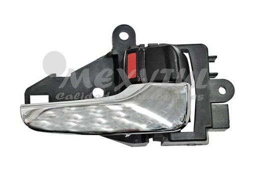 [MIPUL05MAICRDR] MANIJA INT MITSUBISHI LANCER/ PU L200 DE 2008 AL 2015/ OUTLANDER DE 2007 AL 2011 PLAST NEG/CROM DEL/ TRAS DER (13406) TW