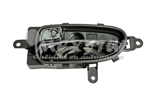 [NIALT07MAIGRDL] MANIJA INT NISSAN ALTIMA DE 2007 AL 2010 PLAST CROM/GRIS DEL/TRAS IZQ (13116) TW