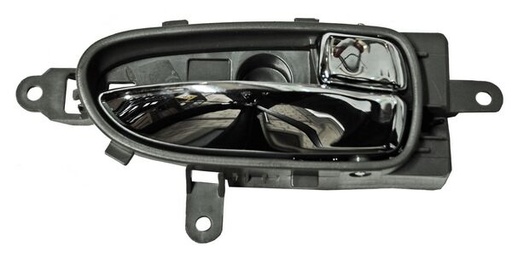 [MINAL07BR] MANIJA INT NISSAN ALTIMA 07-12/ ALTIMA 08-12 2 PTAS GRIS OSC/ PLAST CROM DEL/TRAS DER TW