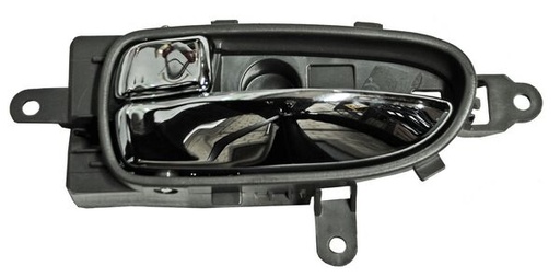 [MINAL07BL] MANIJA INT NISSAN ALTIMA 07-12/ ALTIMA 08-12 2 PTAS GRIS OSC/ PLAST CROM DEL/TRAS IZQ TW