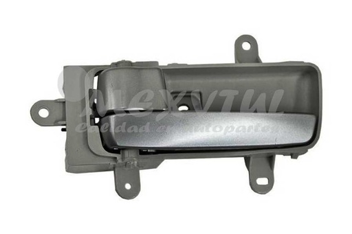 [NIMAX06MAIL] MANIJA INT NISSAN MAXIMA DE 2006 AL 2008 PLAST NEG/CROM DEL/TRAS IZQ (10832) TW