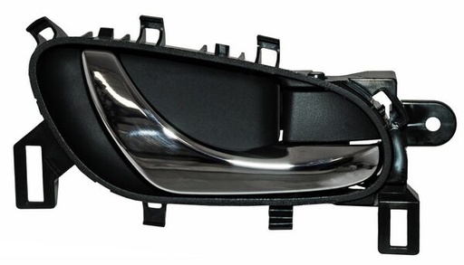 [MINPU16CR] MANIJA INT NISSAN PU NP300/ FRONTIER DE 2016 AL 2020 NEG/CROM DEL DER TW