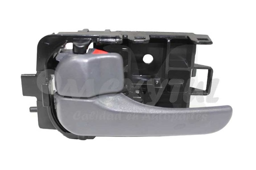 [NISEN00MAIGRL] MANIJA INT NISSAN SENTRA DE 2000 AL 2006 PLAST GRIS DEL/TRAS IZQ (12846) TW