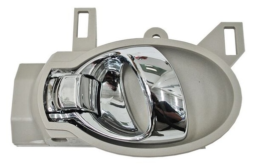 [NIVE12MAINGRCRDTPL] MANIJA INT NISSAN VERSA DE 2012 AL 2019/MARCH DE 2012 AL 2020/ JUKEDE 2011 AL 2014/ NOTE DE 2014 AL 2015 PLAST GRIS/CROM DEL/TRAS IZQ TW