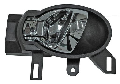 [NIVER12MAICNR] MANIJA INT NISSAN VERSA MARCH DE 2012 AL 2018 JUKE DE 2011 AL 2014 NOTE DE 2014 AL 2015 PLAST NEG/CROM DEL/TRAS DER TW