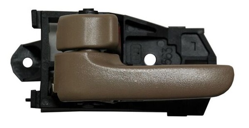 [TOCAM97MANIBL] MANIJA INT TOYOTA CAMRY 97-01/SIENA 98-03 PLAST BEIGE DEL/TRAS IZQ TW