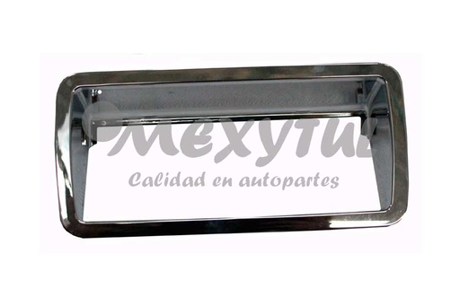 [CHS1095MEXCRSB] MANIJA TAPA BATEA (CAJA) CHEVROLET S10 / SONOMA DE 1995 AL 2003 CROM SOLO BISEL (13325) *A