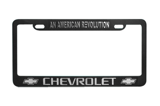 [MAPOPLACHEV] MARCO PLACA CHEVROLET CROM N1