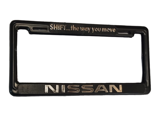 [MAPOPLANISS] MARCO PLACA NISSAN "SHIFT THE WAY YOU MOVE" JGO N1