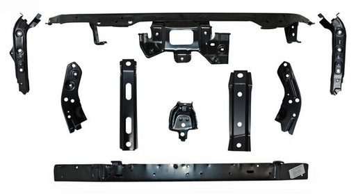 [NITI07MACO9P] MARCO RADIADOR NISSAN TIIDA 07-18 COMPLETO 9 PZAS TW