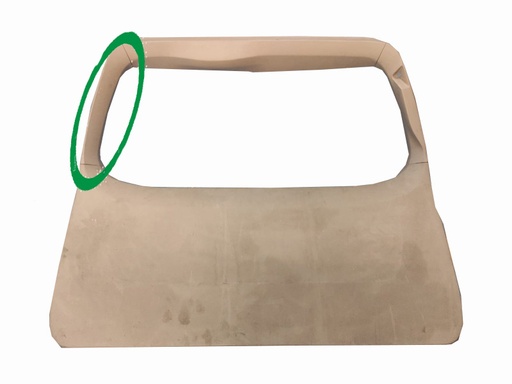 [TOSI11MAVELAR] MARCO VENTANA TOYOTA SIENNA DE 2011 AL 2020 LAT DER INTERIOR ORIGINAL