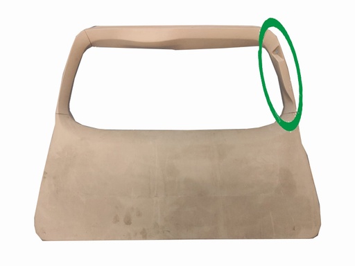 [TOSI11MAVELAL] MARCO VENTANA TOYOTA SIENNA DE 2011 AL 2020 LAT IZQ INTERIOR ORIGINAL