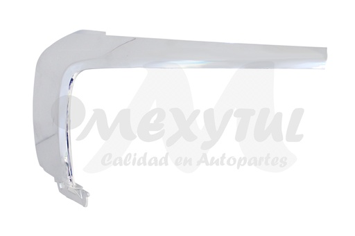[MIOUT16MFAHGCRBSL] MOLDURA FASCIA MITSUBISHI OUTLANDER DE 2016 AL 2017 BISEL CROM SUP IZQ HGO (131172)