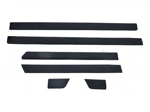 [VOJET88MOLPUE] MOLDURA PUERTA VOLKSWAGEN JETTA /GOLF 88-90 6 PZAS *R