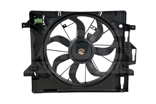 [DOCAR08MOT] MOTOVENTILADOR DODGE CARAVAN / VOYAGER / TOWN & COUNTRY 08-16 3.3/ 3.8/ 4.0L V6 P/RAD SENCILLO COMPLETO