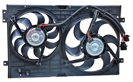 [VOJE99MO] MOTOVENTILADOR VOLKSWAGEN JETTA/ GOLF/ GTI 99-08 L4/V6 1.8/1.9/2.0 L DOBLE COMPLETO TW