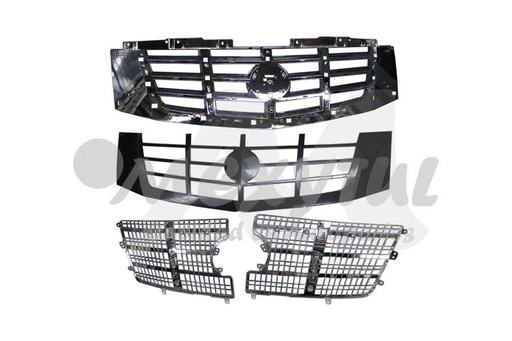 [CAESC07PARCR] PARRILLA CADILLAC ESCALADE DE 2007 AL 2014 COMPLETA CROM (129302) EX+