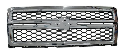 [CHPU14PARCR] PARRILLA CHEVROLET PU 1500 DE 2014 AL 2015 CROM