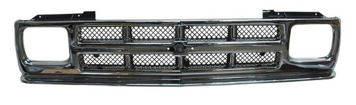 [CHS1093PARCR] PARRILLA CHEVROLET S10 93-94 CROM (6743)