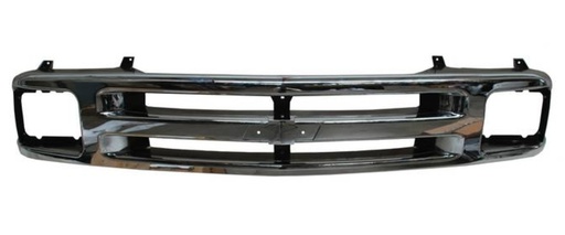 [CHS1095PARCR] PARRILLA CHEVROLET S10 DE 1995 AL 1997 CROM (6744)