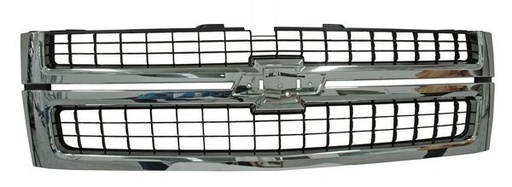 [CHSIL07PARC] PARRILLA CHEVROLET SILVERADO DE 2007 AL 2010 2500/3500 CROM