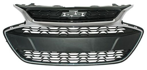 [CHSP19PASCFCR] PARRILLA CHEVROLET SPARK 19-20 SUP CENT FILO CROM TW