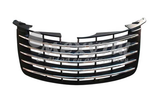 [DOPTC06PARCR] PARRILLA DODGE PT CRUISER DE 2006 AL 2010 P/PINTAR C/MOLD CROM (6807) 