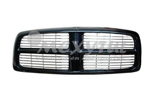 [DOPU02PARCR] PARRILLA DODGE PU DE 2002 AL 2005 COMPLETA PINT LINEA CROM (6808) *R