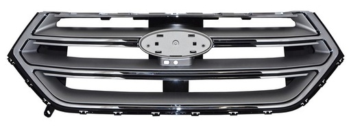 [FOED15PAGR] PARRILLA FORD EDGE 15-18 GRIS F/CROM C/HOYO P/CAM