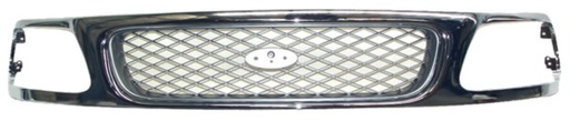 [FOPU97PARCR] PARRILLA FORD PU LOBO DE 1997 AL 1998 CROM ROMBOS (6906)