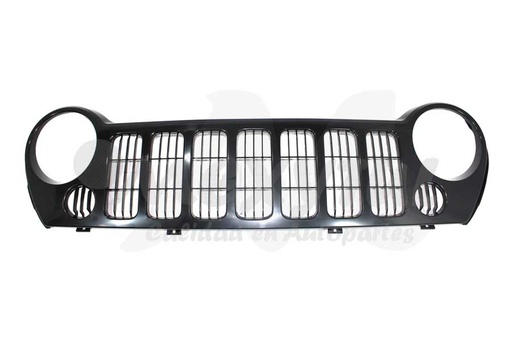 [JELIB05PAR] PARRILLA JEEP LIBERTY DE 2005 AL 2007 AMER LISA P/FARO AUX (6798)