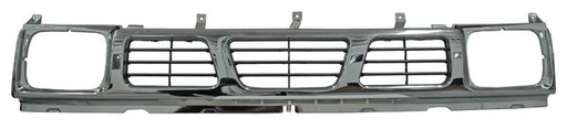 [NIPUD94PARCR] PARRILLA NISSAN PU D21 DE 1994 AL 2008 CROM C/GRAPAS N1