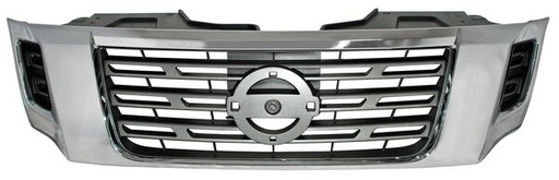 [NINP316PARGR] PARRILLA NISSAN PU NP300 / FRONTIER DE 2016 AL 2017 PLATA LISA( TW