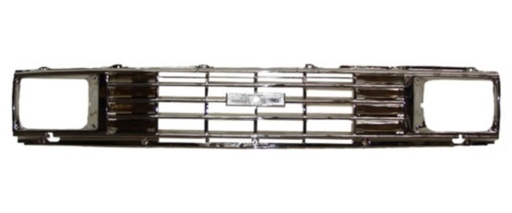 [TOPU84PARHGCR] PARRILLA TOYOTA PU 84-88 C/BISEL CROM (6629)