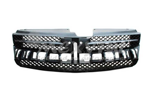 [TOSIE04PAR] PARRILLA TOYOTA SIENNA DE 2004 AL 2006 NEG S/MOLD CROM (6641)